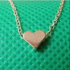 Trendy Tiny Heart Short Pendant Necklace