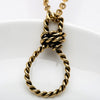 Pirates Of The Caribbean Rope Pendant Necklace